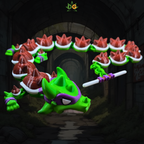 Ninja Dragon Turtle | 3D Printed Retro Gamer Collectible