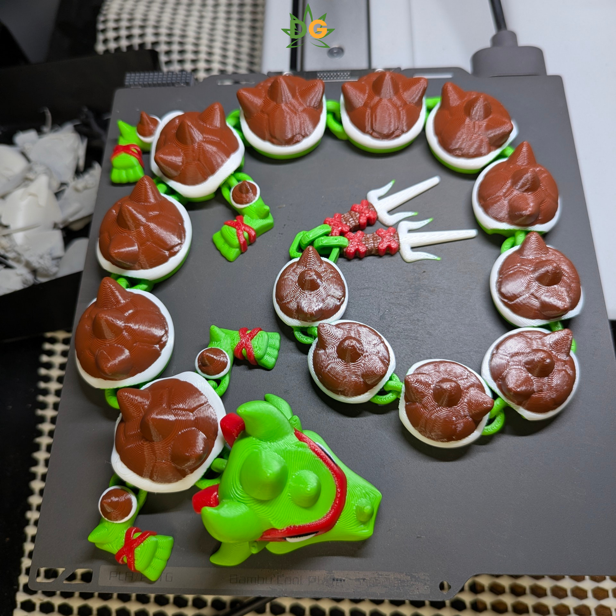 Ninja Dragon Turtle | 3D Printed Retro Gamer Collectible