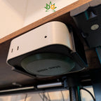 Apple M4 Mac Mini Desk Mount Holder – 3D Printed VESA 75mm, Space-Saving Design, Easy Install SCREWS INCLUDED