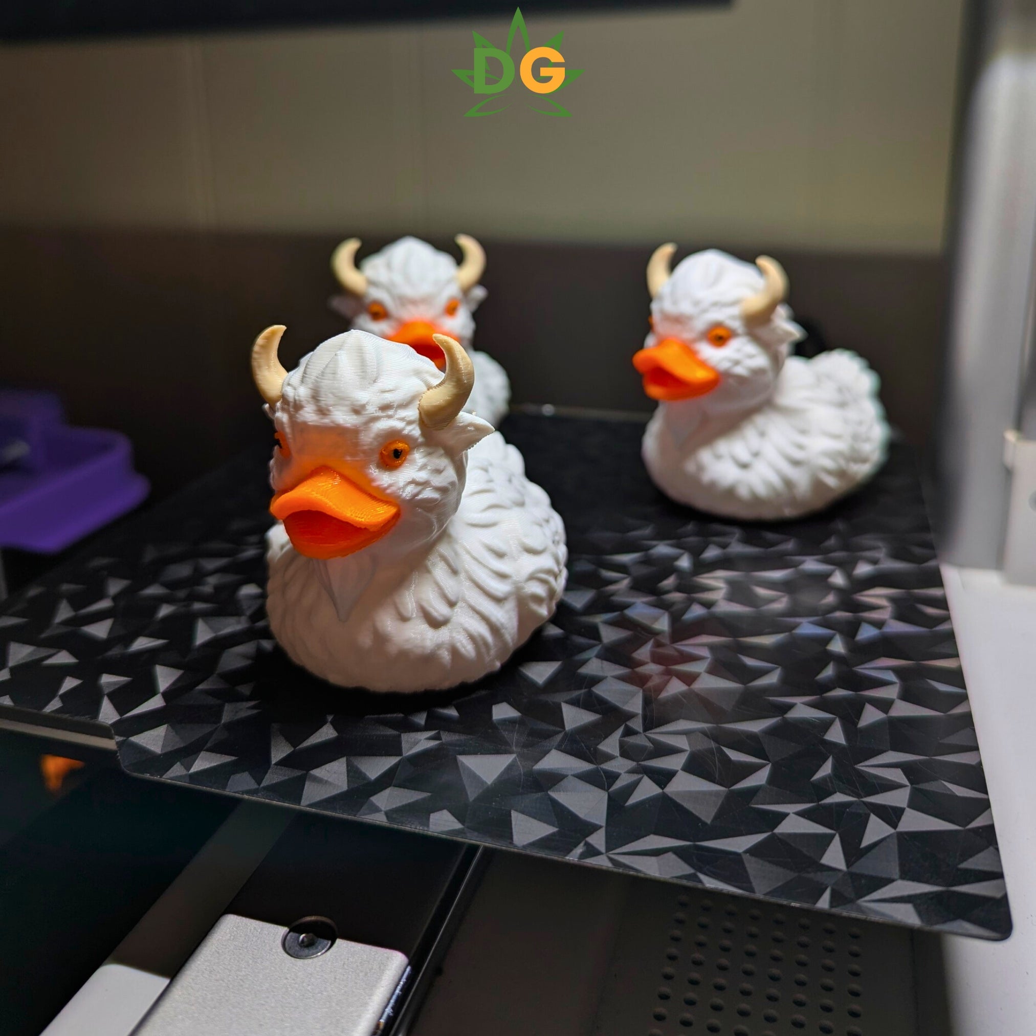 Albino Buffalo Duck | Limited Edition Dashboard Buddy