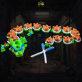 Katana-Wielding Ninja Dragon Turtle | 3D Printed Retro Gamer Collectible