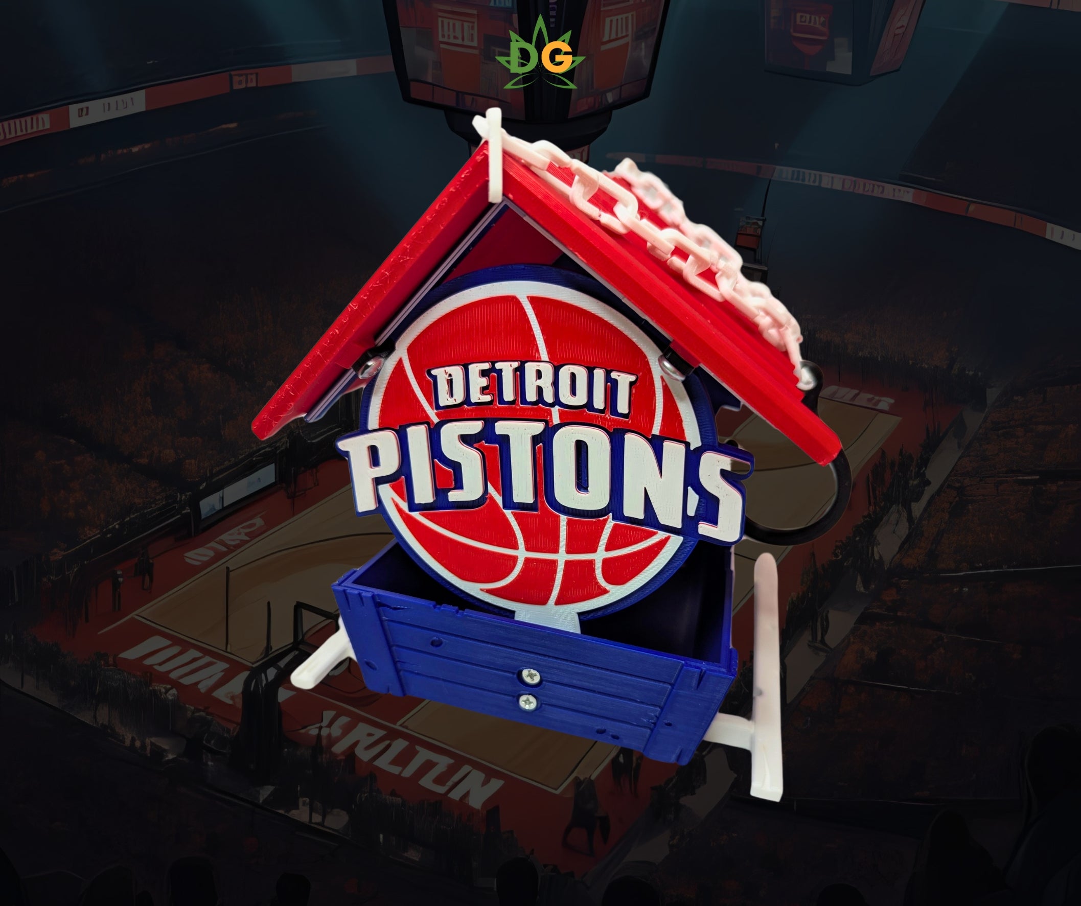 Michigan Sports Themed Countryside Bird Feeder | Outdoor Wildlife Accessory