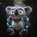 Articulated Koala Bear | 3D Printed Fidget Buddy