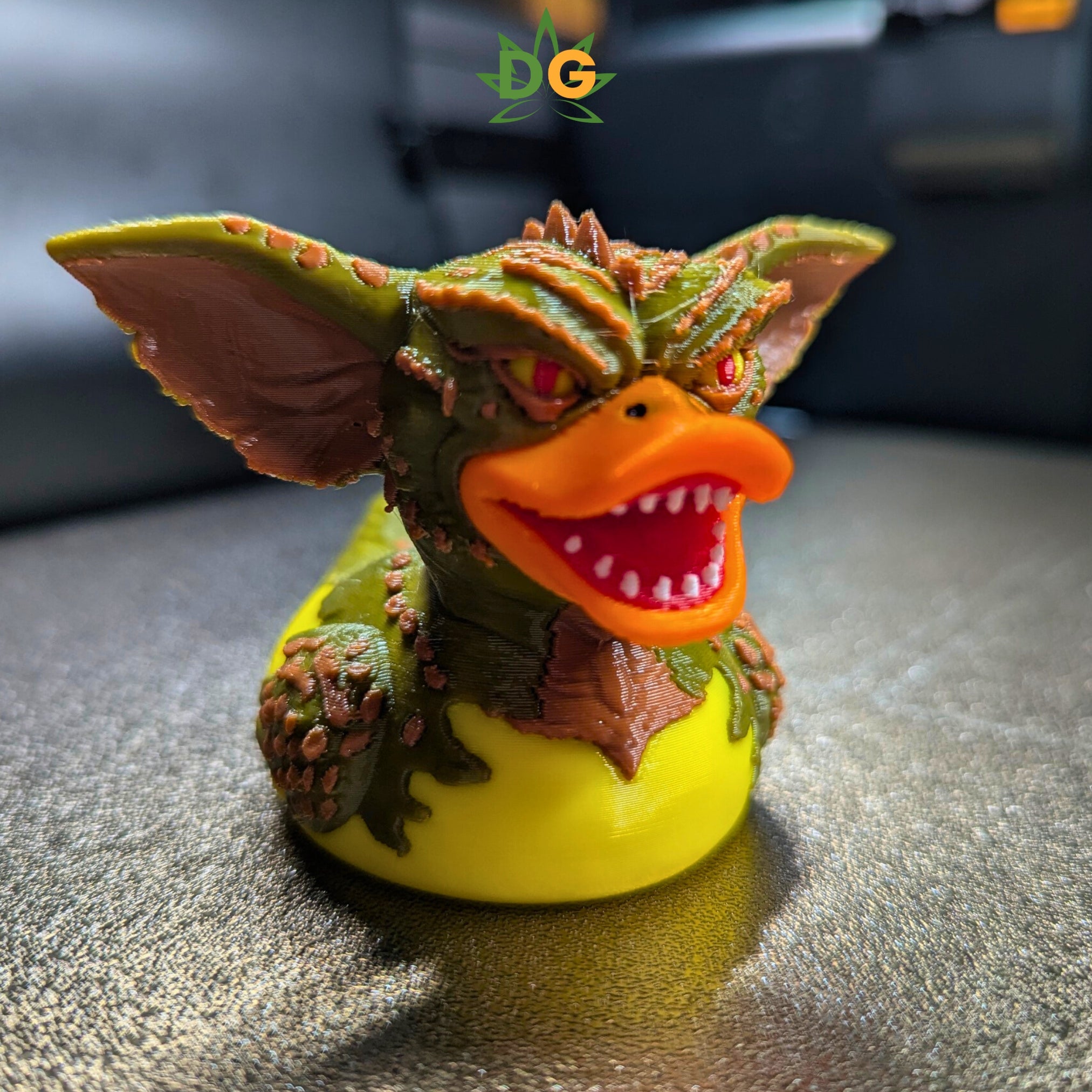 Mischievous Gremlin Ducky | Jeep Dashboard Buddy