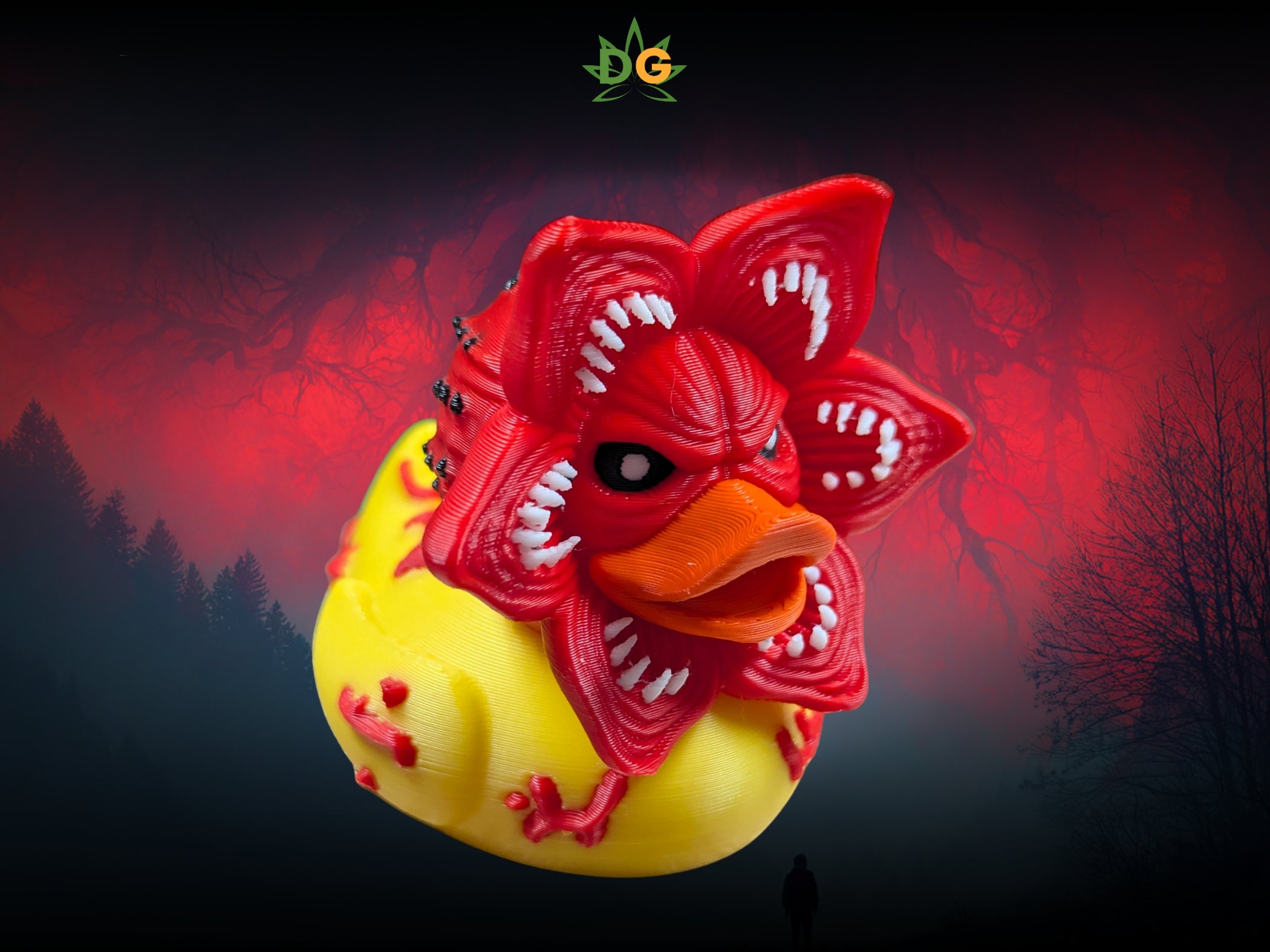 Demogorgon Jeep Ducky | Upside Down Jeep Companion