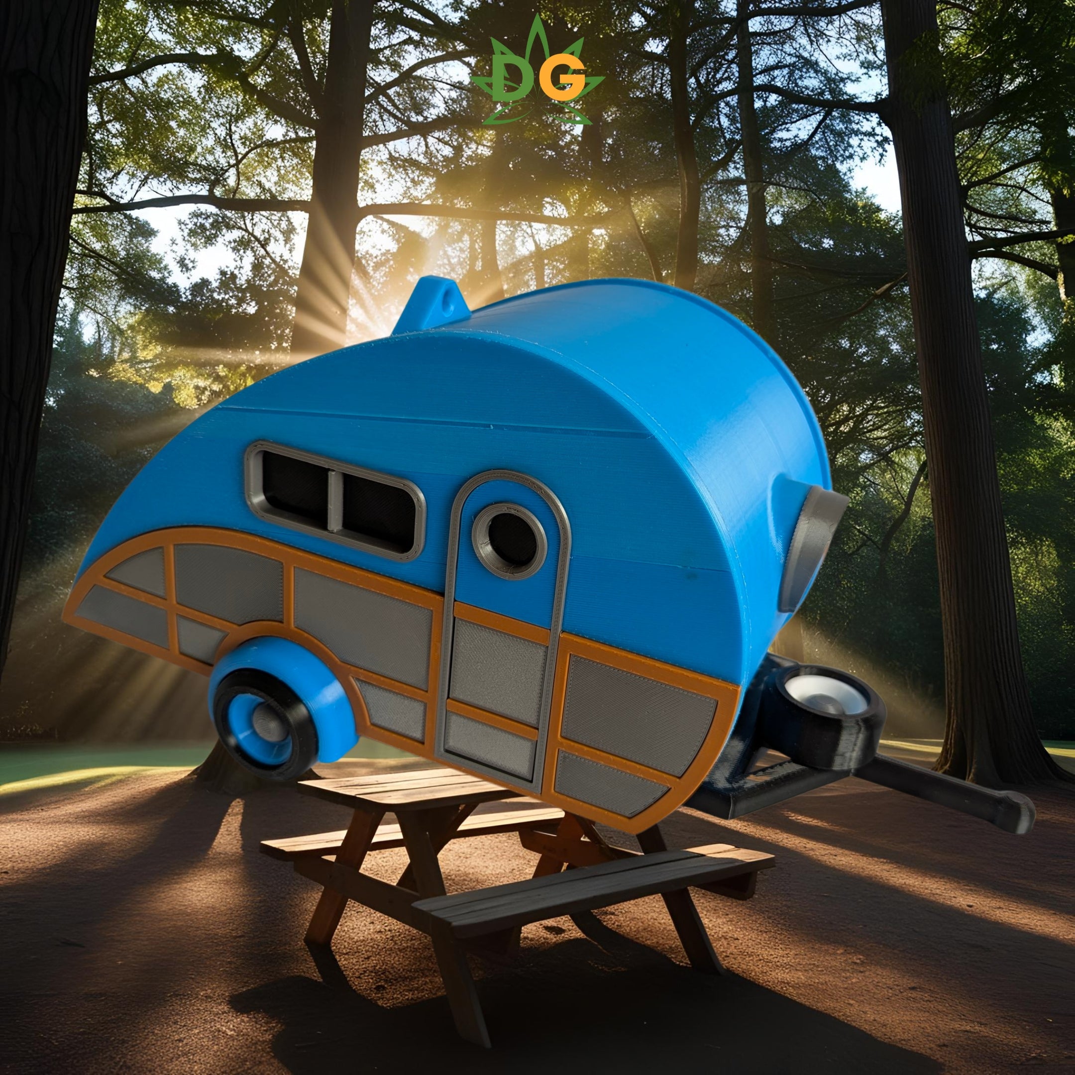 The Caravan Birdhouse - Tiny Trailer, Big Bird Dreams