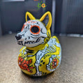 Day of the Dead Wolf Duck | Sugar Skull Jeep Accessory