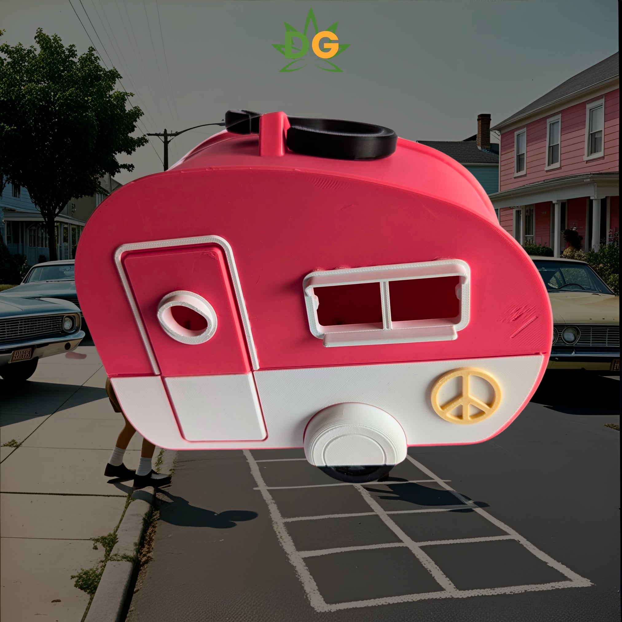 Retro Roamer Birdhouse: A Nomadic Nesting Retreat