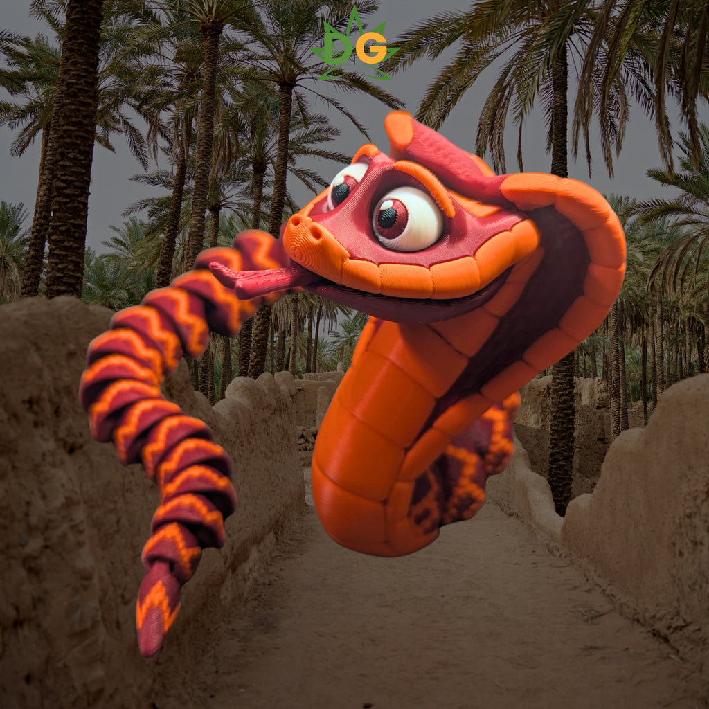 Cute Cuddly King Cobra Flexi | For Snake Enthusiast