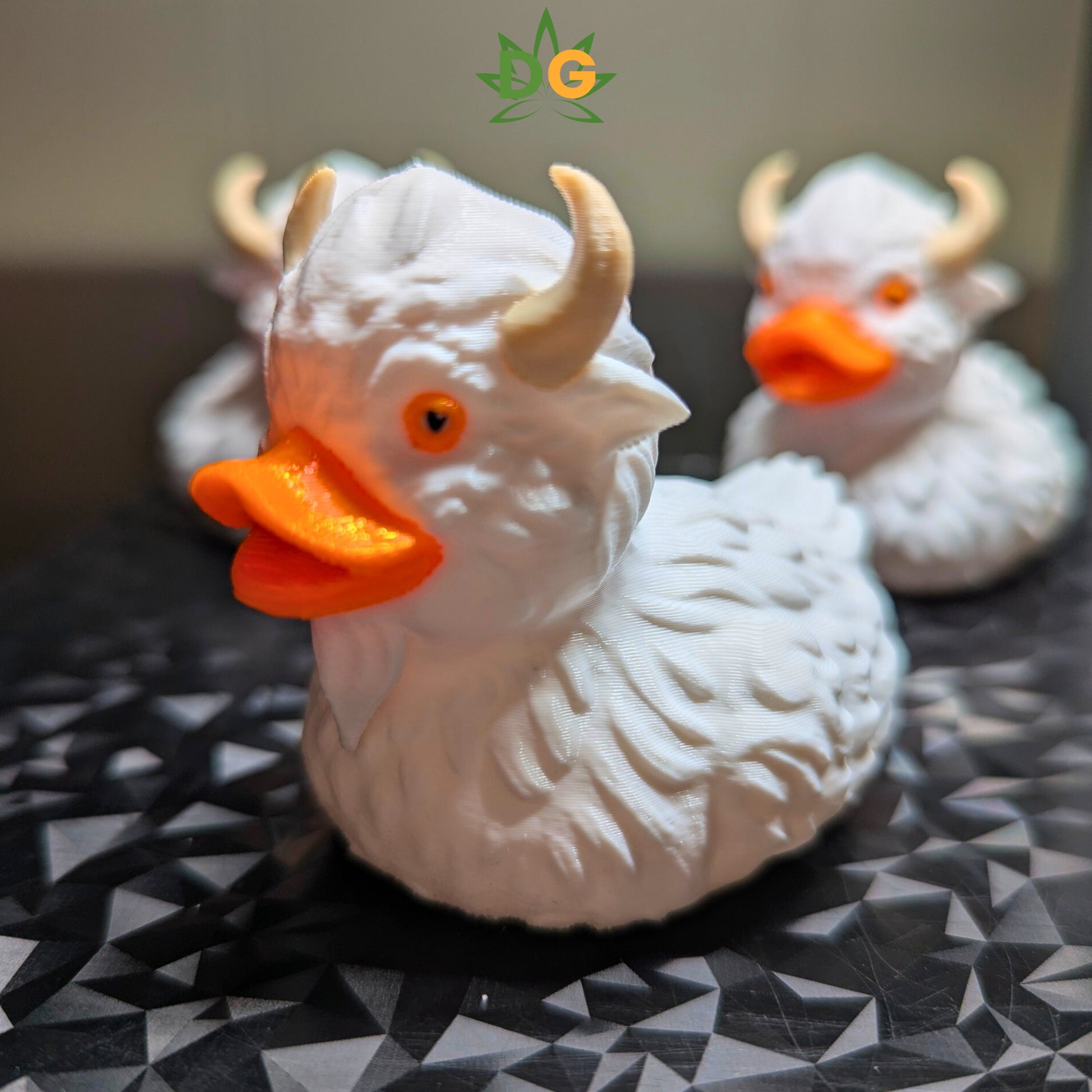 Albino Buffalo Duck | Limited Edition Dashboard Buddy