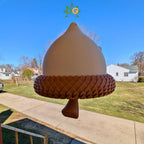 Giant Acorn Bird House: Unique Garden Decor & Bird Sanctuary for Outdoor Birds, Home and Garden Accent