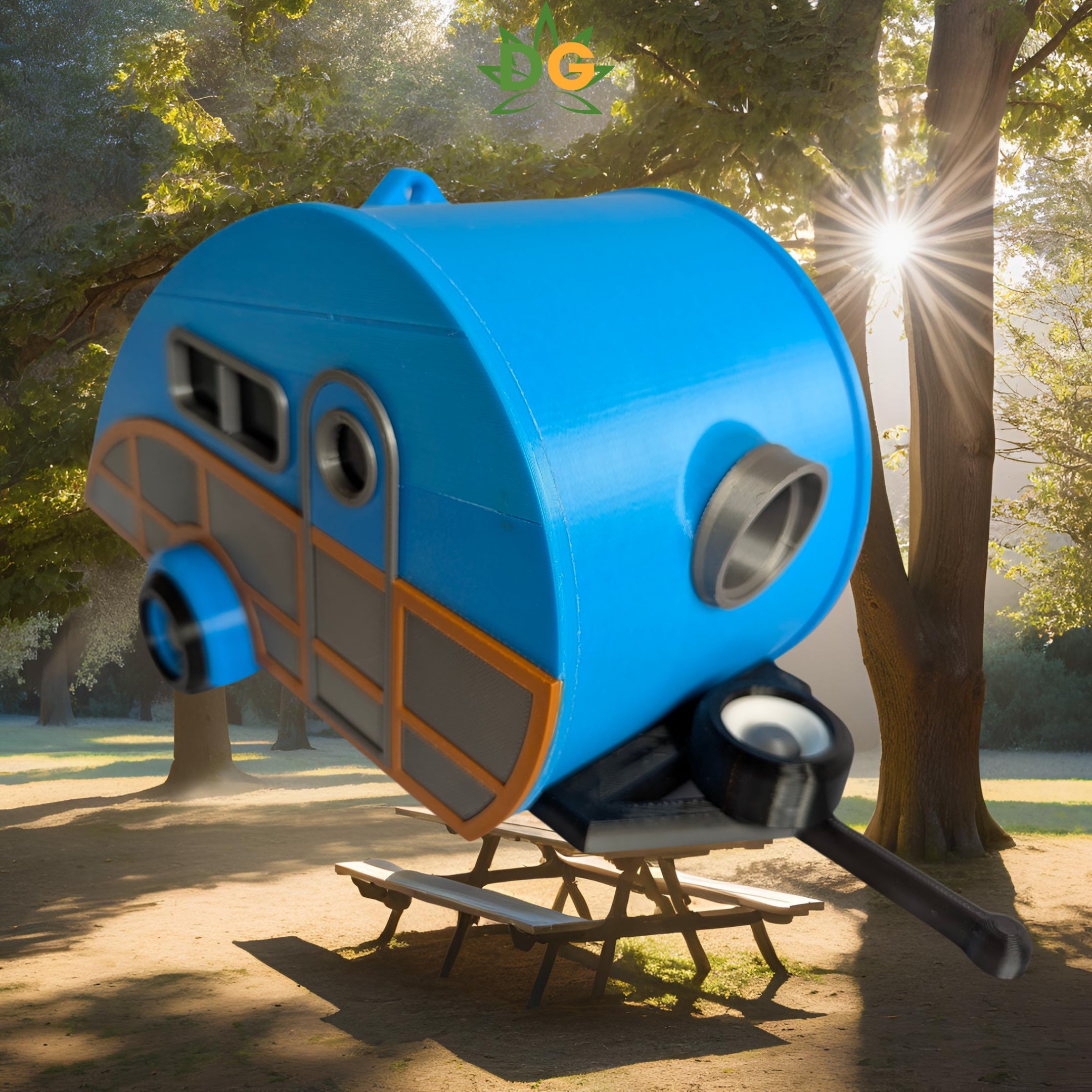 The Caravan Birdhouse - Tiny Trailer, Big Bird Dreams