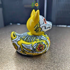 Day of the Dead Wolf Duck | Sugar Skull Jeep Accessory