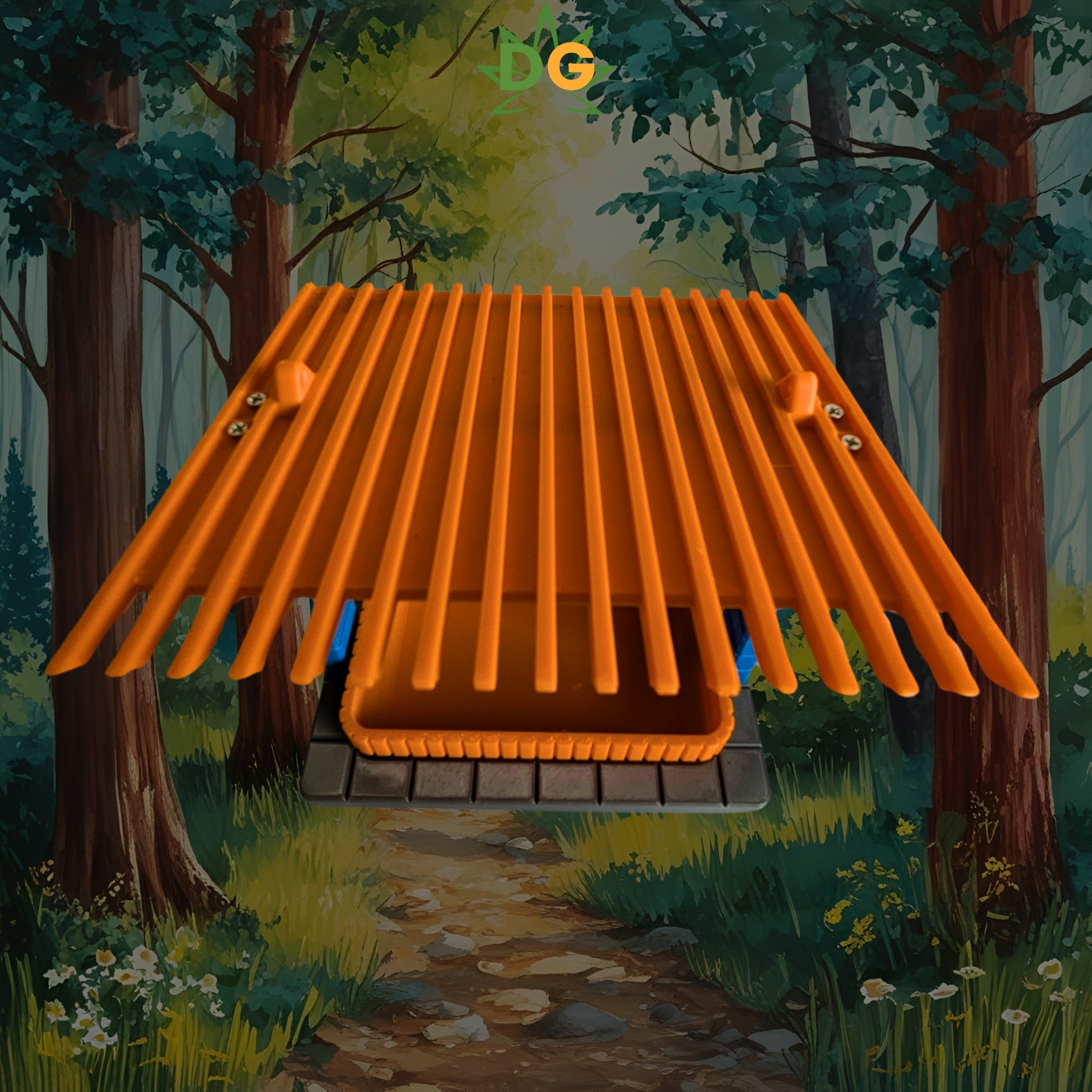 Mid-Century Modern Birdfeeder: Stylish Outdoor Feeding Station