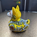 Day of the Dead Wolf Duck | Sugar Skull Jeep Accessory