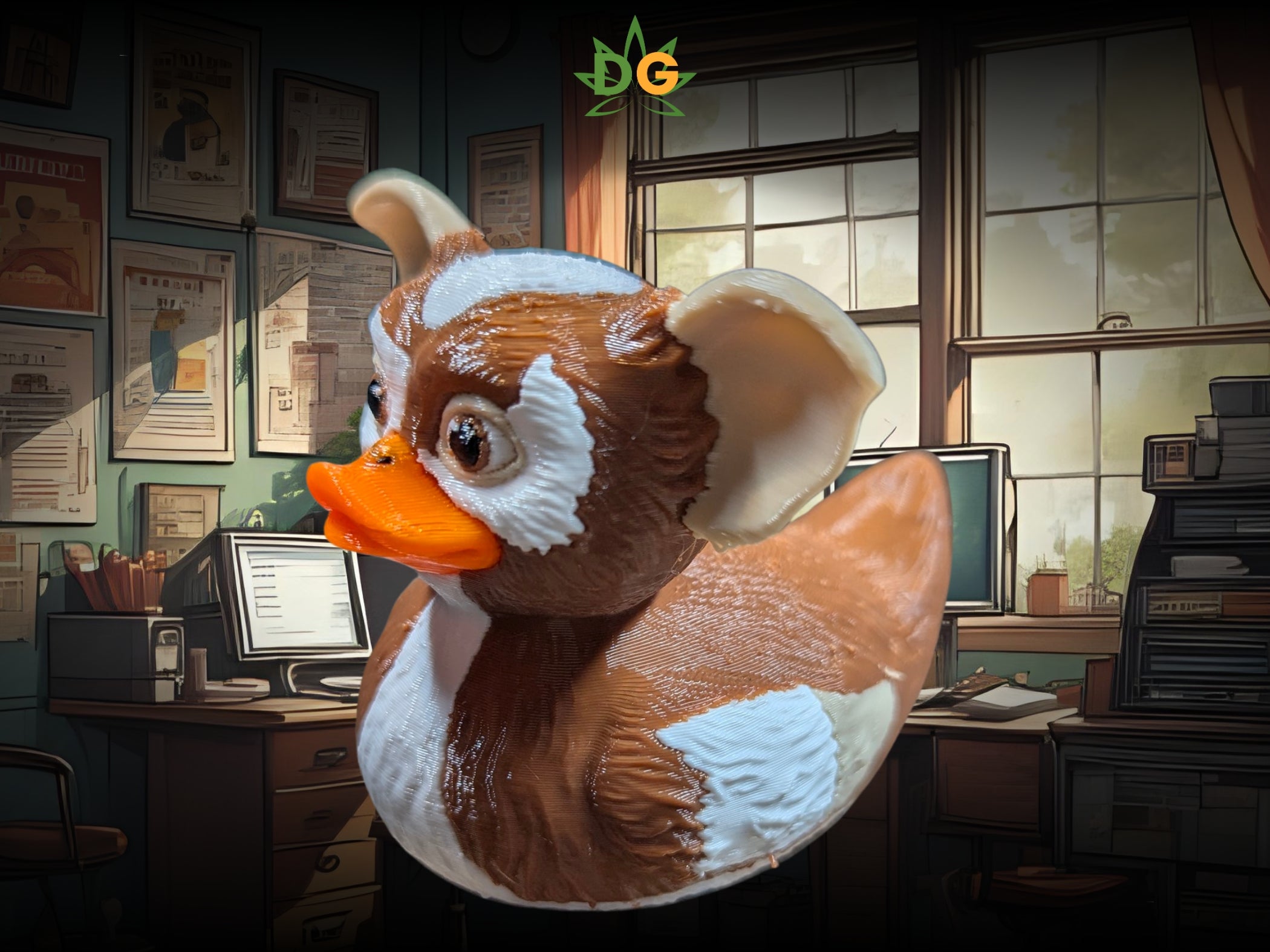 Mogwai Ducky | Don't get him wet! | Jeep Dashboard buddy