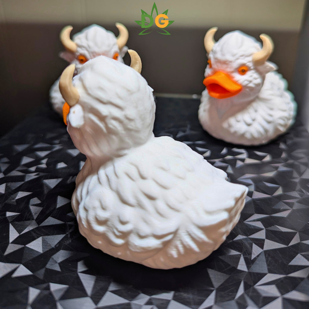 Albino Buffalo Duck | Limited Edition Dashboard Buddy