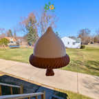 Giant Acorn Bird House: Unique Garden Decor & Bird Sanctuary for Outdoor Birds, Home and Garden Accent