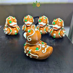 Colorful Gingerbread Duck Companion | Christmas Jeep Accessory