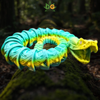 Color Shift Rattlesnake Flexi - Teal to Yellow to Green