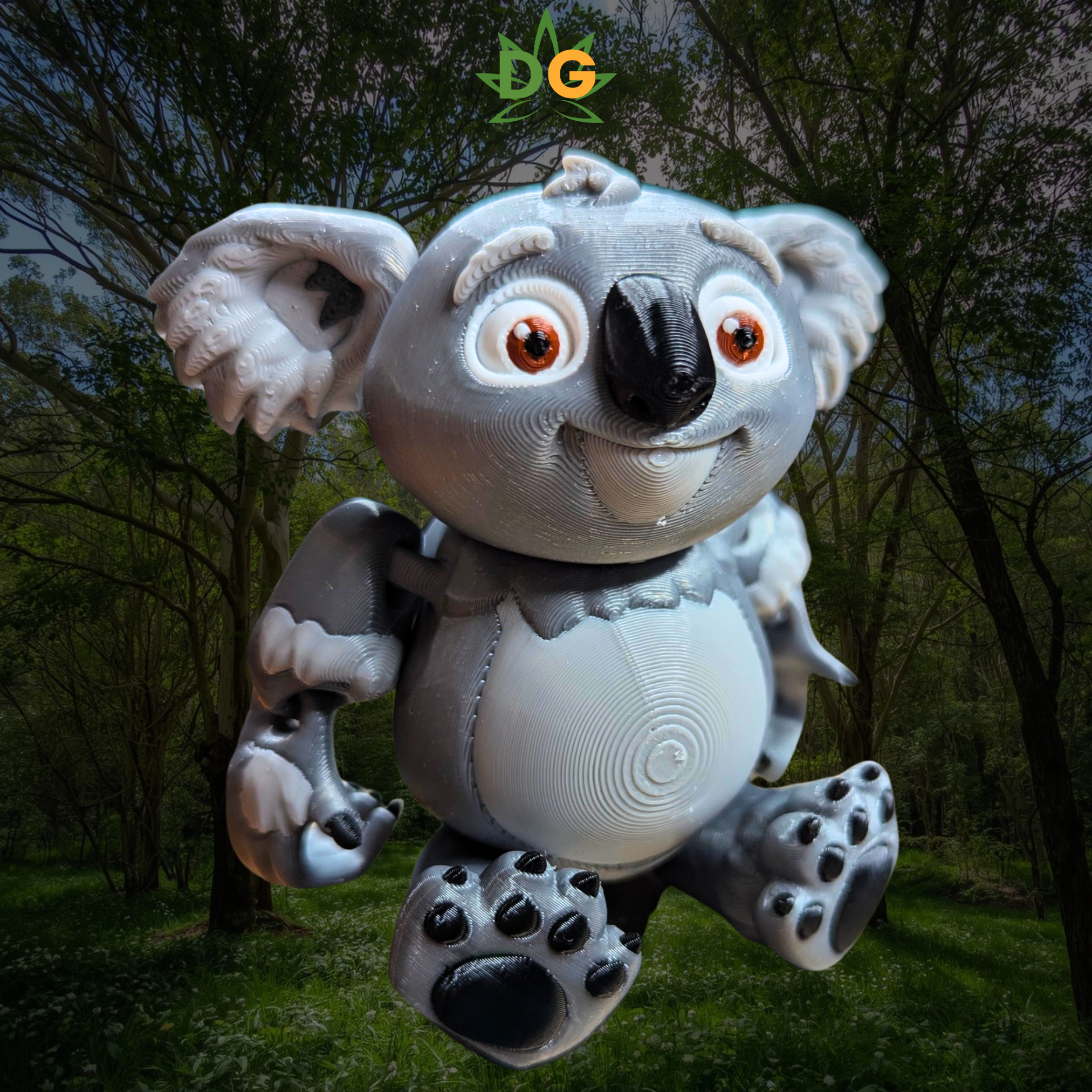 Articulated Koala Bear | 3D Printed Fidget Buddy