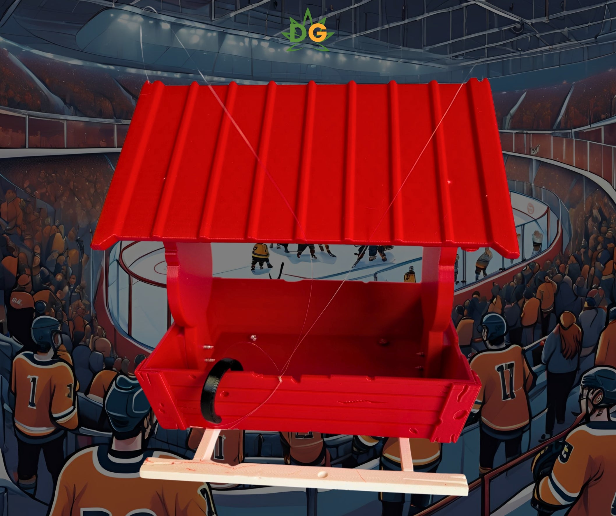 Michigan Sports Themed Countryside Bird Feeder | Outdoor Wildlife Accessory