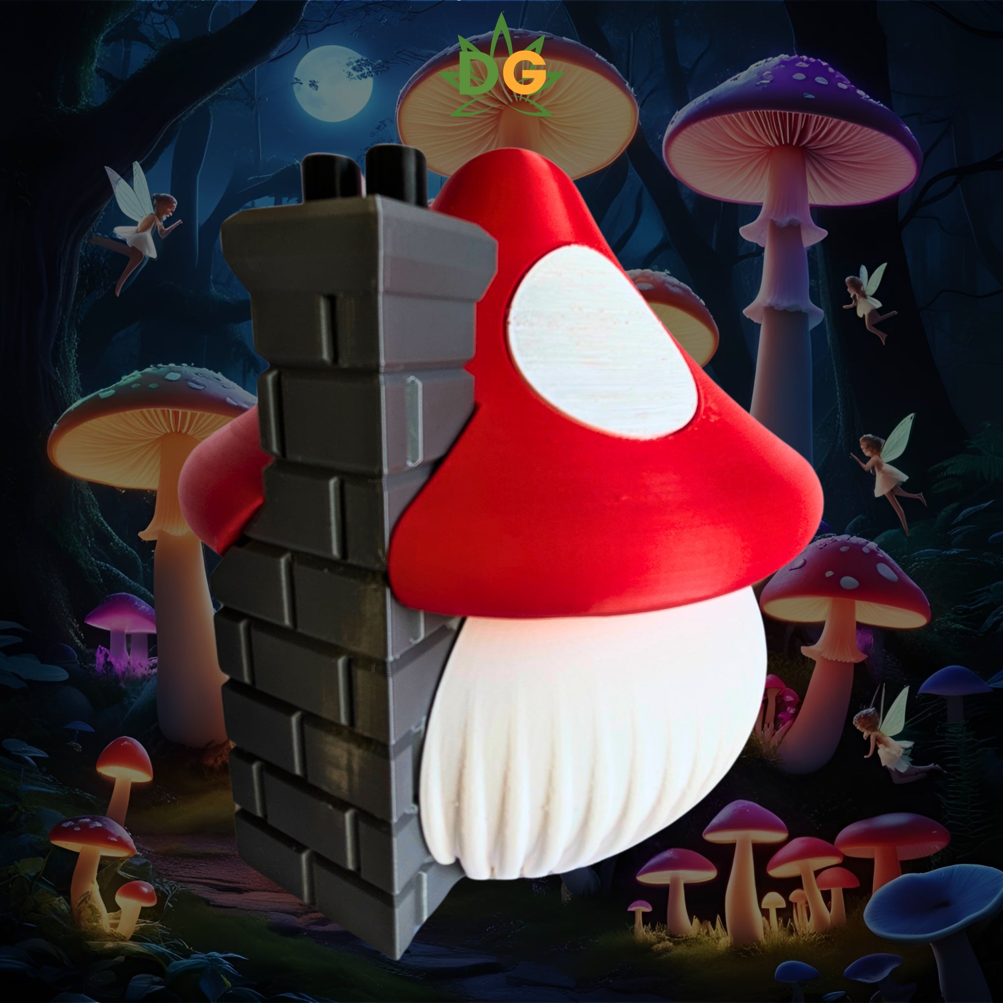 Enchanted Mushroom Birdhouse: A Novel Avian Dwelling