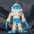 Articulated Friendly Sasquatch & Snow Yeti - 3D Printed Flexi