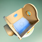 A Charming Hobbit Birdhouse Retreat for Your Feathered Friends - Observe Them Closely with Your Blink Camera!