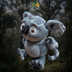 Articulated Koala Bear | 3D Printed Fidget Buddy