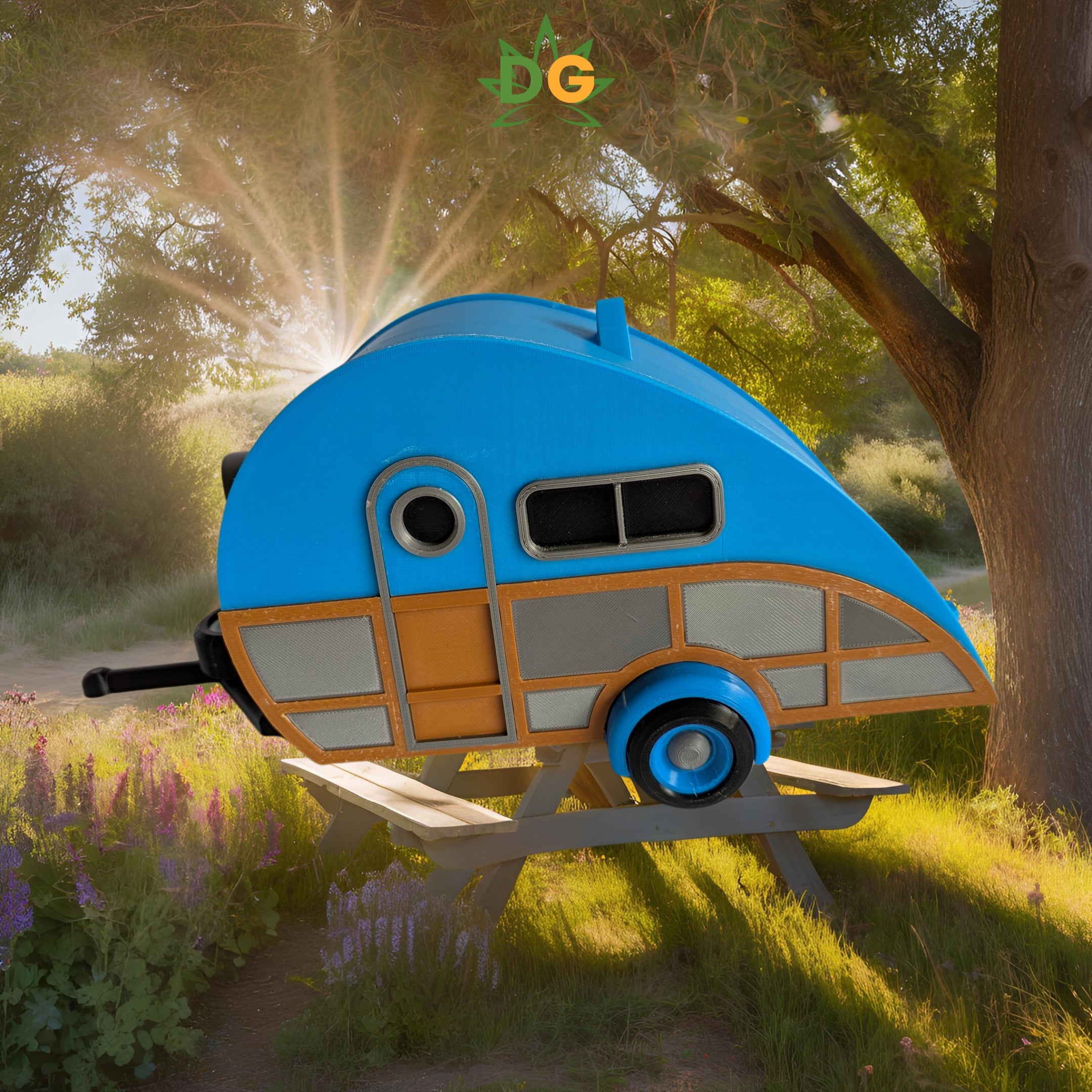 The Caravan Birdhouse - Tiny Trailer, Big Bird Dreams