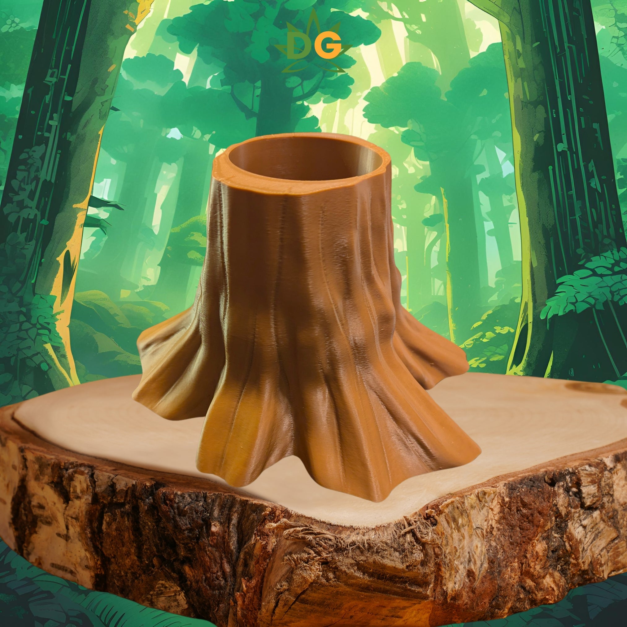 Great Deku Tree Planter - Legend of Zelda Decor, Unique Gift for Gamers & Fans, Indoor Plant Pot, succulents, cacti, or other small plants