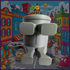 Surprised Cat Bird House: Funny & Cute Decor & Bird Home