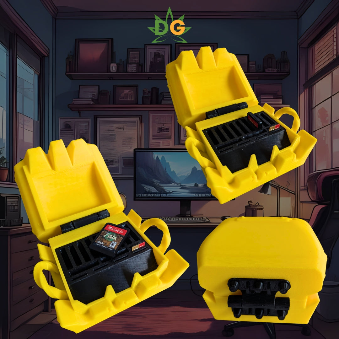 Skull Nintendo Switch & MicroSD Organization Box