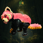 Articulated Red Panda Flexi – 3D Printed Collectible