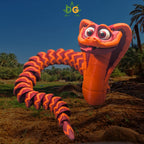 Cute Cuddly King Cobra Flexi | For Snake Enthusiast