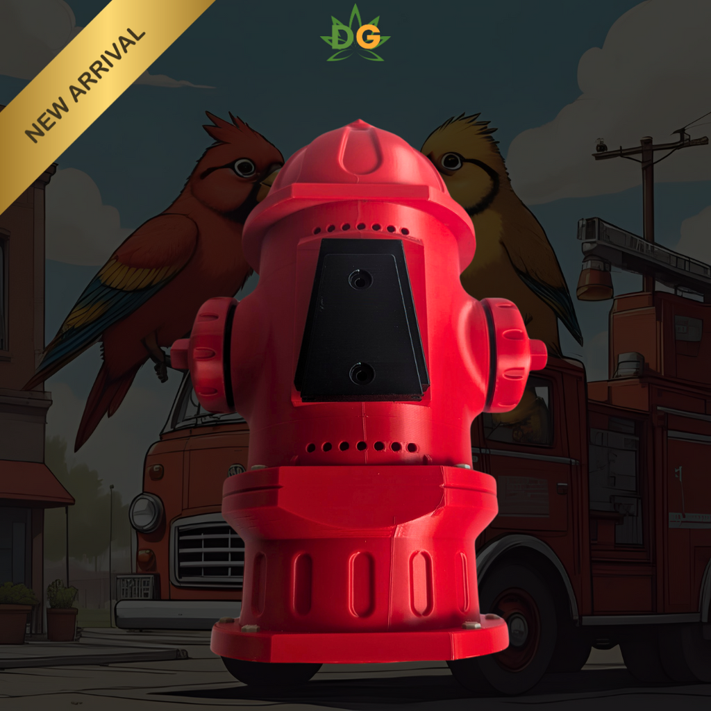 Unique Fire Hydrant Birdhouse - A Bold Statement for Your Backyard!