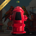Unique Fire Hydrant Birdhouse - A Bold Statement for Your Backyard!