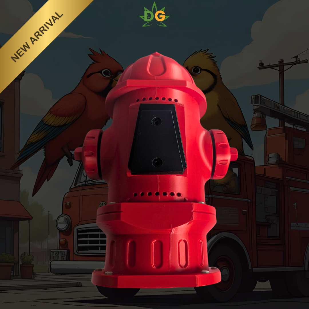 Unique Fire Hydrant Birdhouse - A Bold Statement for Your Backyard!