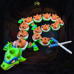 Katana-Wielding Ninja Dragon Turtle | 3D Printed Retro Gamer Collectible