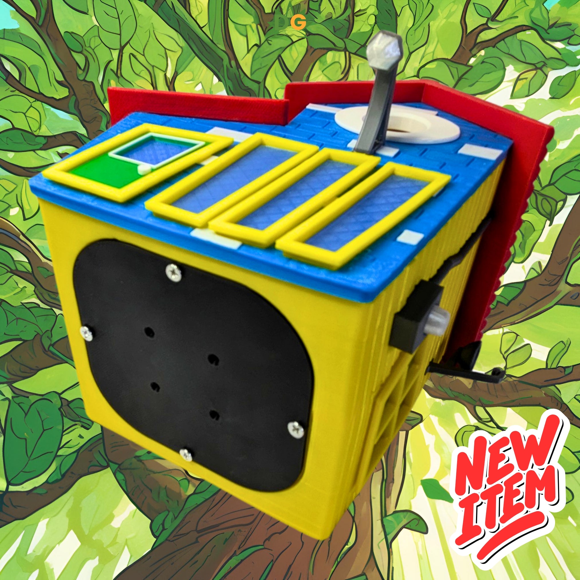 Toon-Tastic Birdhouse – A Playful Perch for Your Feathered Crew