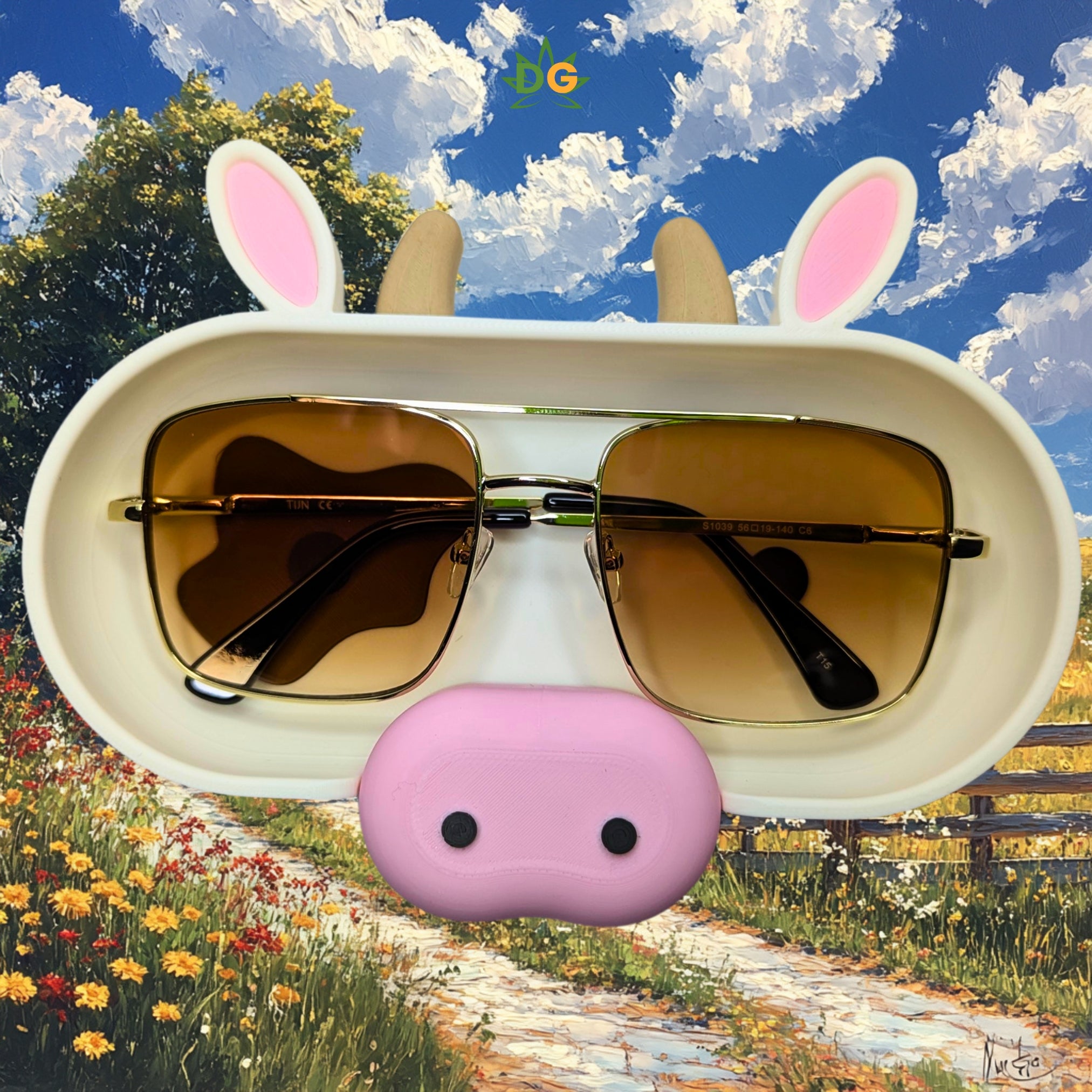 Adorable Animal Glasses Tray – Assortment of Animal Designs – Cute Eyewear or Sunglasses Tray for Home Decor and Gifts