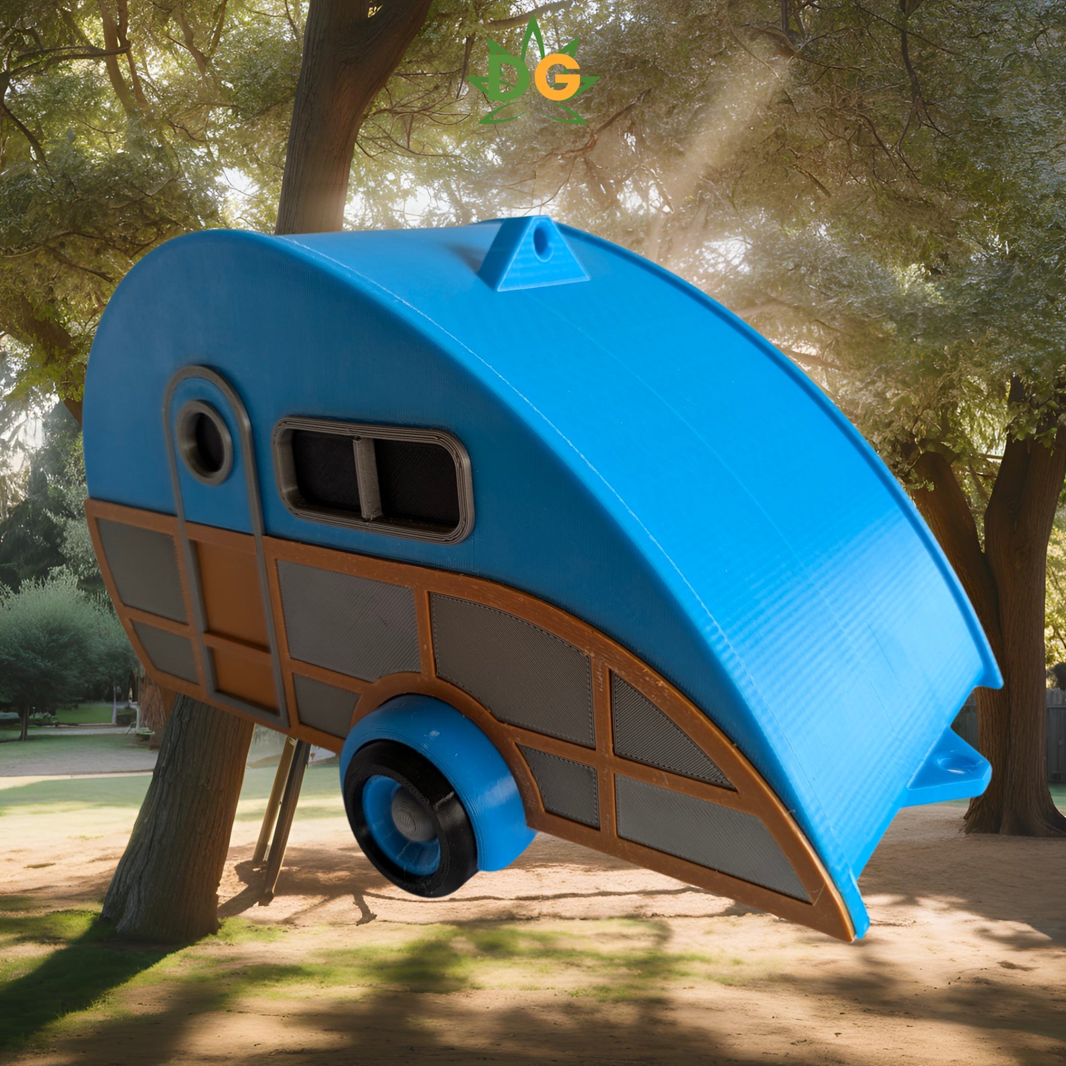 The Caravan Birdhouse - Tiny Trailer, Big Bird Dreams