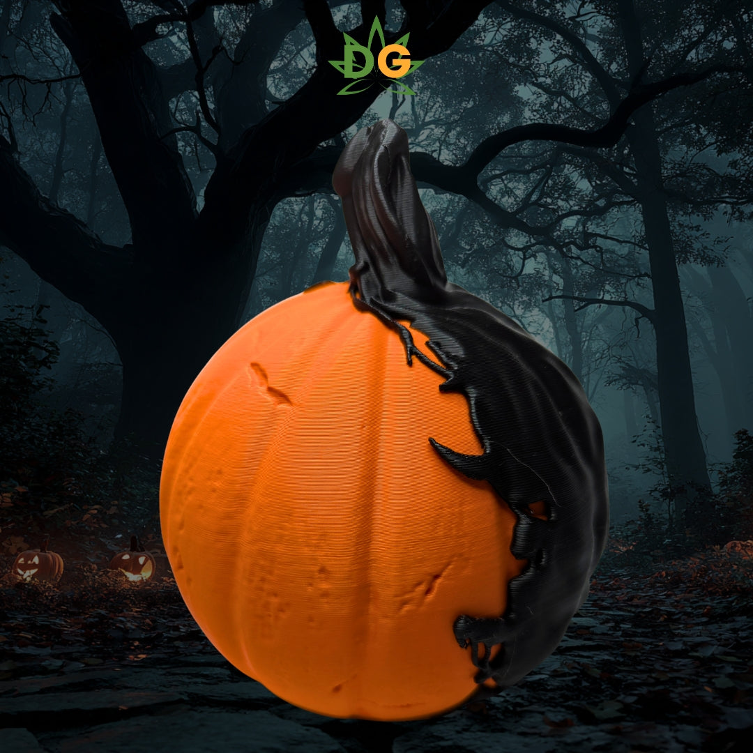 Symbiote Pumpkin Halloween Decoration