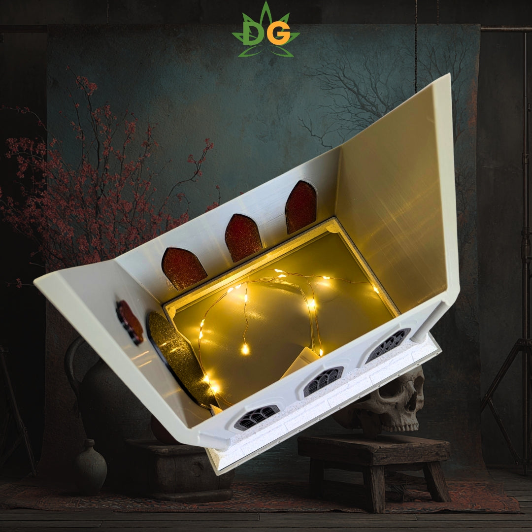 Multi-Purpose Gothic Chapel | Candy Jar | Spooky Decor