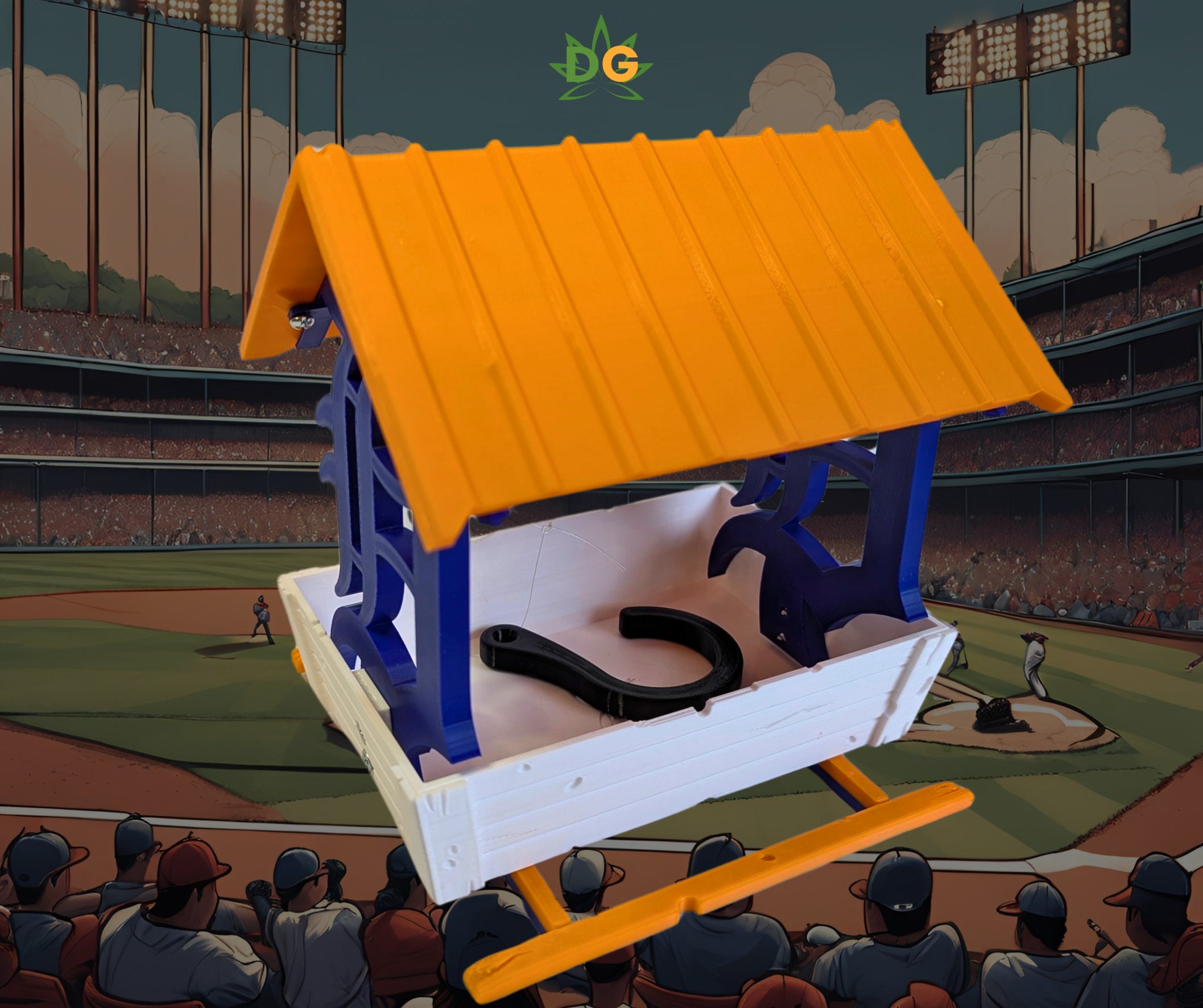 Michigan Sports Themed Countryside Bird Feeder | Outdoor Wildlife Accessory