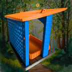 Mid-Century Modern Birdfeeder: Stylish Outdoor Feeding Station