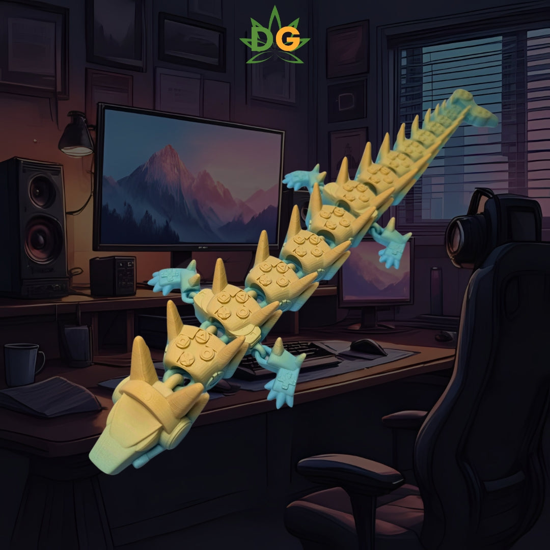 Articulated Flexi Gamer Dragon