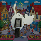 Surprised Cat Bird House: Funny & Cute Decor & Bird Home