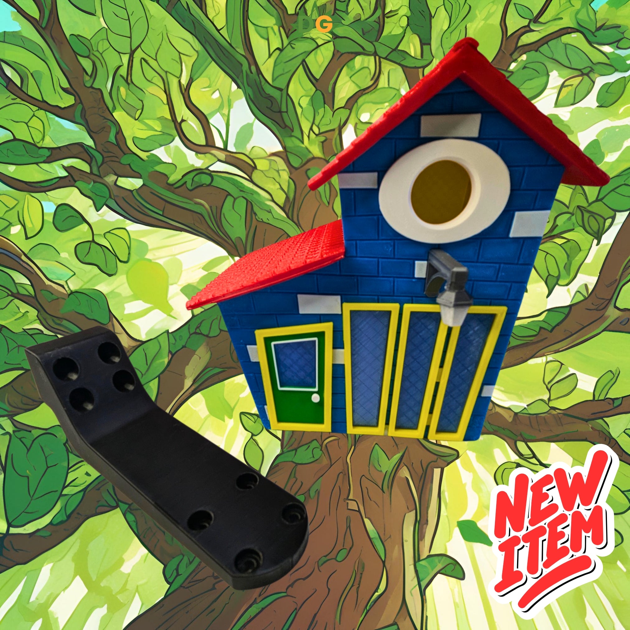 Toon-Tastic Birdhouse – A Playful Perch for Your Feathered Crew